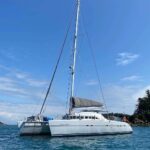 Tabula Rasa Crewed Lagoon 570 Catamaran Charter Sailing the BVI