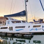 Nauti Mermaid Crewed Royal Cape 53 Catamaran Charters Sailing the BVI