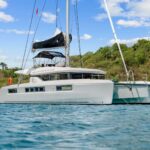 Extra Nauti Crewed Lagoon 50 Catamaran Charter Sailing the BVI
