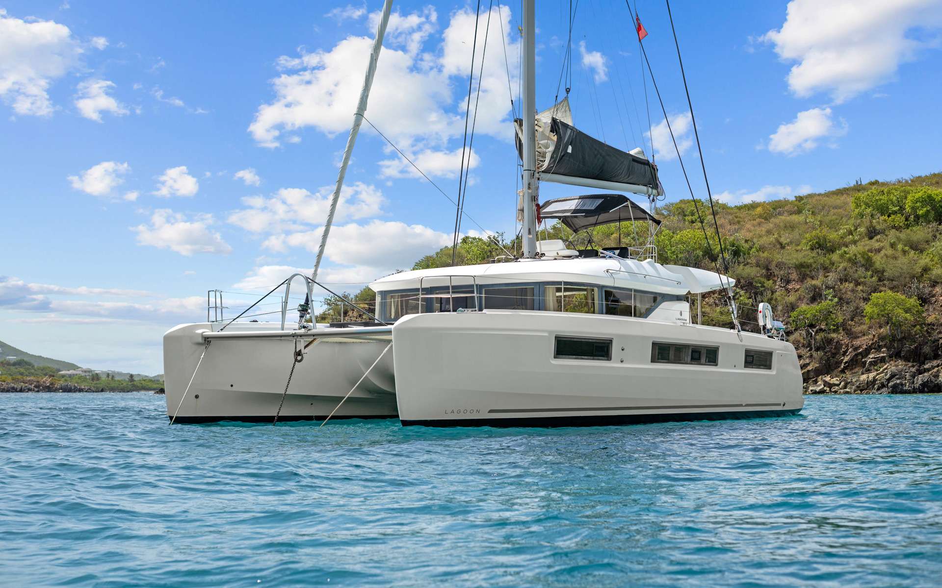 Extra Nauti Crewed Lagoon 50 Discount of $3000 Sailing the BVI
