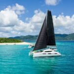 Celestine Crewed Voyage 590 Catamaran Charters sailing the USVI