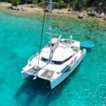 Odyssea Crewed Fountaine Pajot 58 Catamaran Charters Sailing the BVI