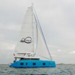 Ohana Crewed Sunreef 80 Catamaran Charters Sailing the BVI