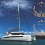 Kismet Crewed Leopard 50 Catamaran Charters Sailing the BVI.
