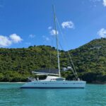 Tabula Rasa Crewed Lagoon 570 Catamaran Charter Sailing the BVI