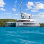 Plus 10 Crewed Samana 59 Catamaran Charter Sailing the BVI