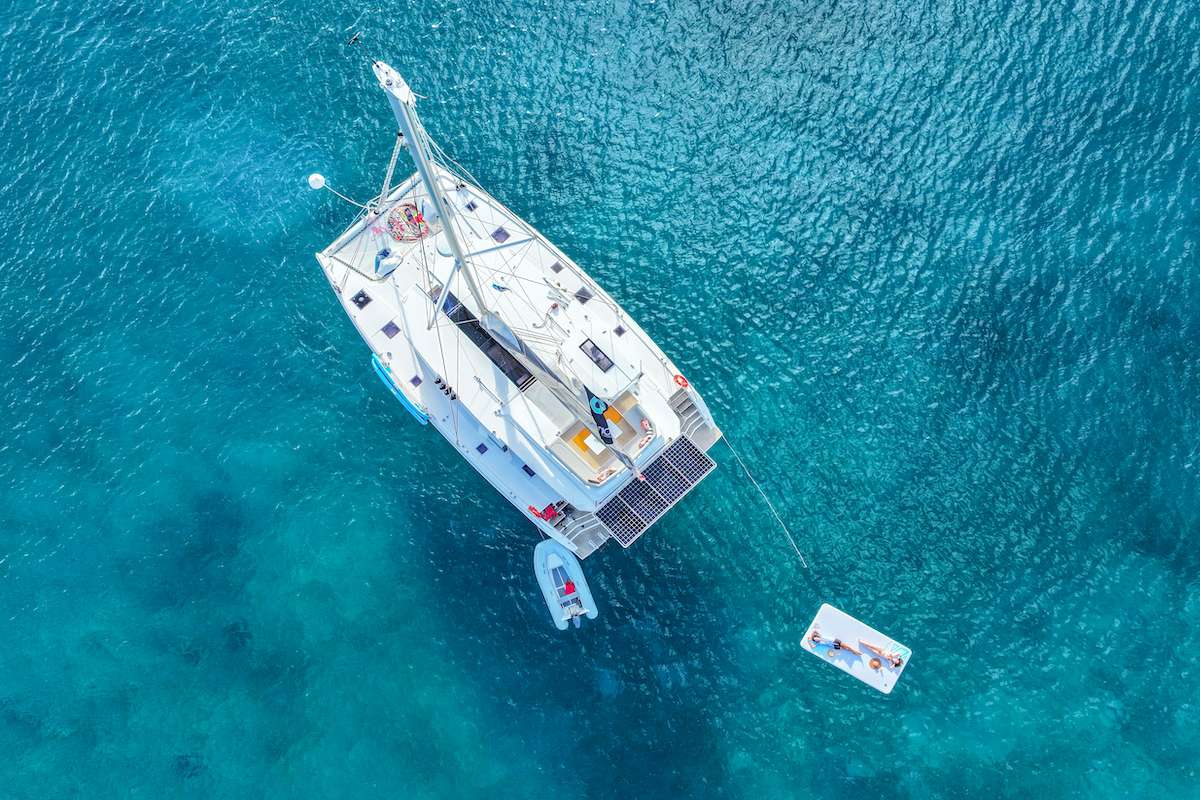 Reach Crewed Leopard 50 Catamaran Discount Sailing the BVI