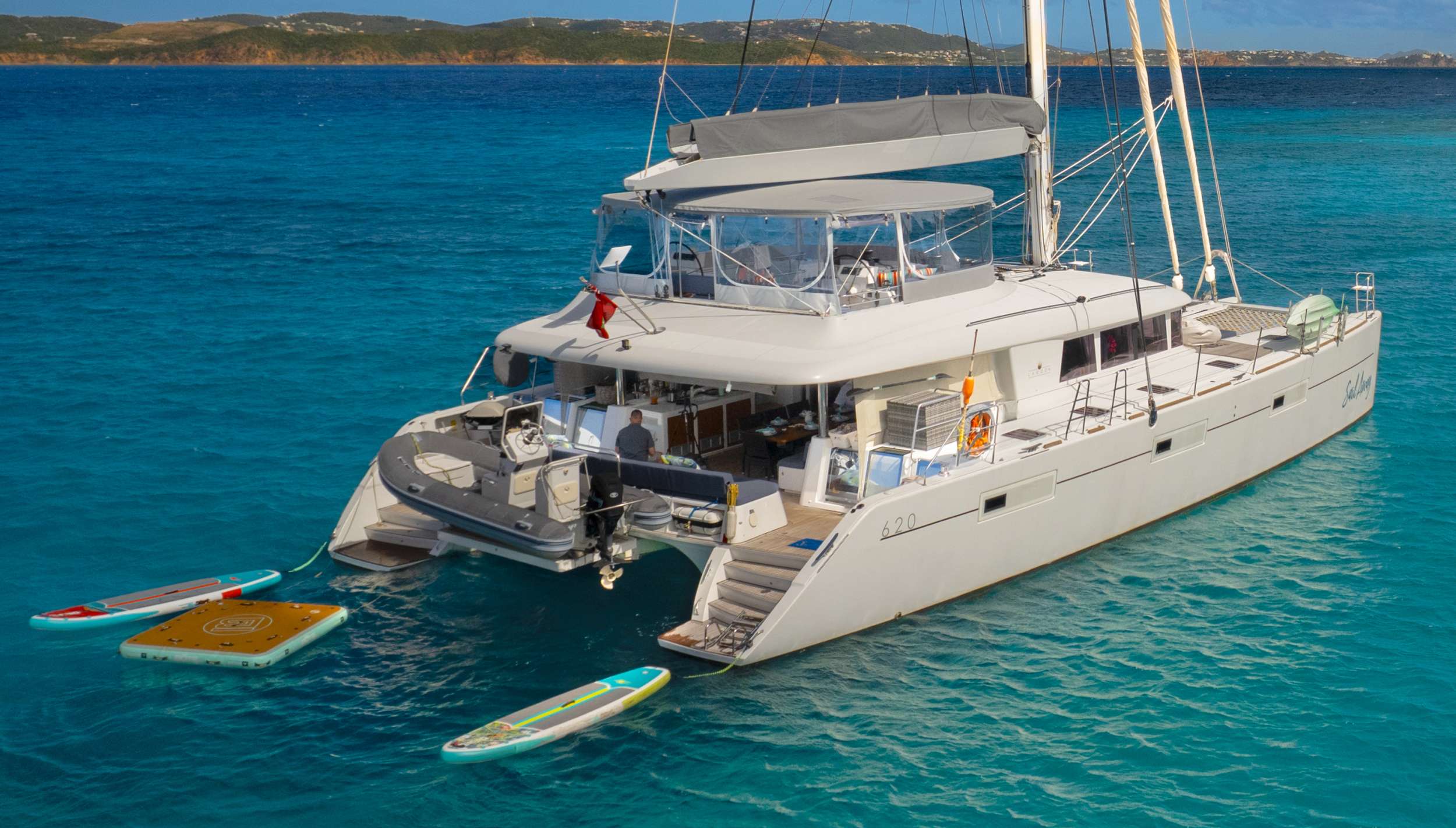 Sail Away Crewed Lagoon 620 Discount Sailing the BVI